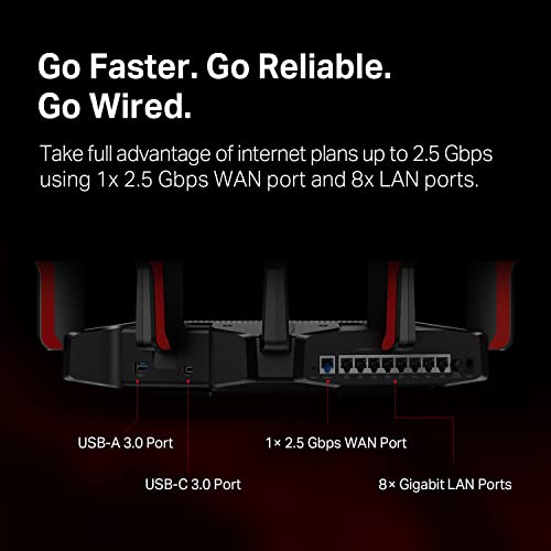 TP Link Archer AX11000 Tri Band Wi Fi 6 Router