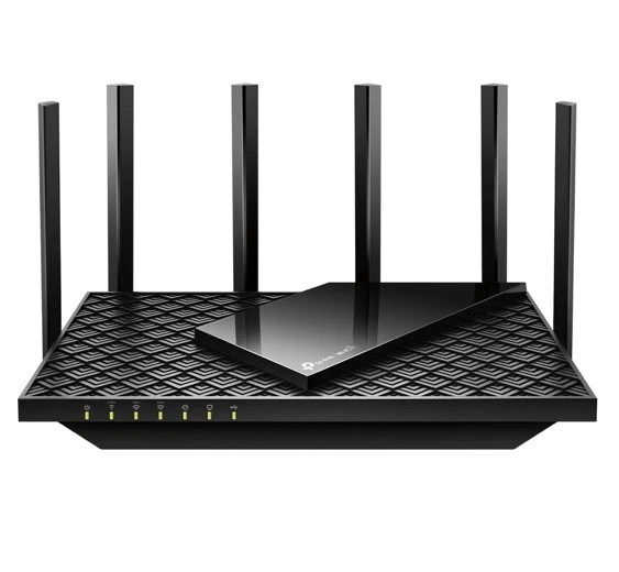 TP Link Archer AXE75 AXE5400 Tri Band Wi Fi 6E Gigabit Router   Lightly Used