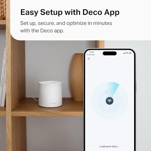 TP Link Deco X15 Dual Band AX1500 WiFi 6 Mesh Wi Fi System   Replaces Routers and Extenders   Covers up to 3 900 sq ft    2 Gigabit Ports per Unit  Supports Ethernet Backhaul  2 Pack