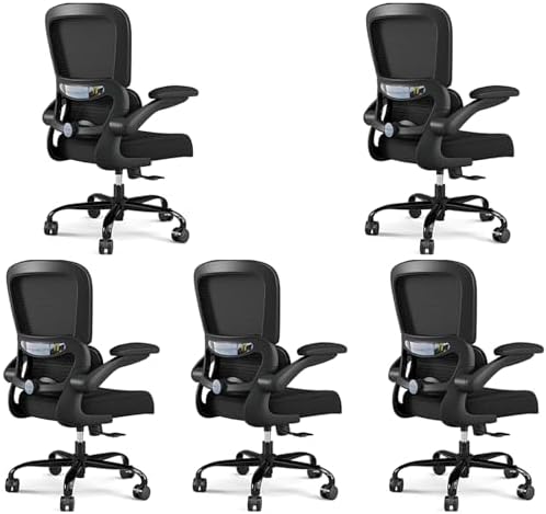 TRALT Office Chair Ergonomic Desk Chair  330 LBS Home Mesh Office Desk Chairs with Wheels  Comfortable Gaming Chair  High Back Office Chair for Long Hours  Beige 
