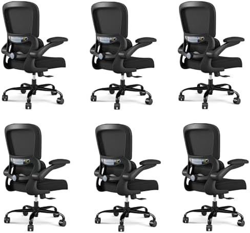 TRALT Office Chair Ergonomic Desk Chair  330 LBS Home Mesh Office Desk Chairs with Wheels  Comfortable Gaming Chair  High Back Office Chair for Long Hours  Beige 