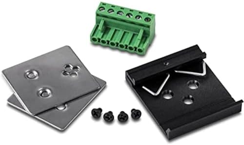 TRENDnet 16 Port Hardened Industrial Unmanaged Gigabit PoE  DIN Rail Switch; TI PG162; 14 x Gigabit Ports; 2 x Gigabit SFP Slots; 32Gbps; IP30 Gigabit Network Ethernet Switch; Lifetime Protection