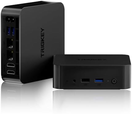 TRIGKEY Key i13 Mini PC  13th Gen Intel Core i9 13900HK  14C/20T  up to 5 4GHz   32GB DDR5 RAM 1TB PCle4 0 SSD  Mini Computers Support Triple Display HDMl DP 1 4 Thunderbolt 4  WiFi6 BT5 2 2 5G LAN