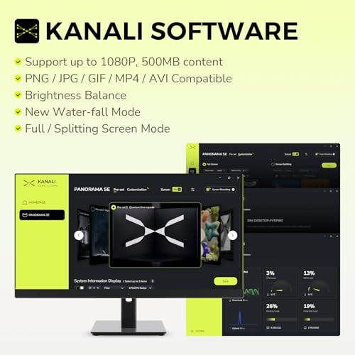 TRYX Panorama SE 360 ARGB 360mm AIO Rotatable 6 67 AMOLED Curved Screen 3D Anamorphic Effect Customizable AIO Cooler 360mm Asetek Adela Pump 280w TDP ARGB Fan Intel LGA 1851/1700 AMD AM5/AM4