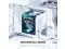 TRYX Panorama SE 360 ARGB White 360mm AIO Rotatable 6 67   AMOLED Curved Screen 3D Anamorphic Effect Customizable AIO Cooler 360mm White Asetek Adela 280w TDP Intel LGA 1851/1700/1200/115X AMD AM5/AM4