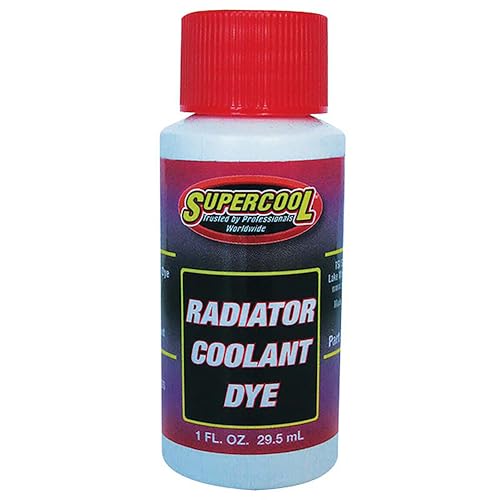 TSI Supercool Synthetic U/V Leak Detection Dye  1 oz  1 Application