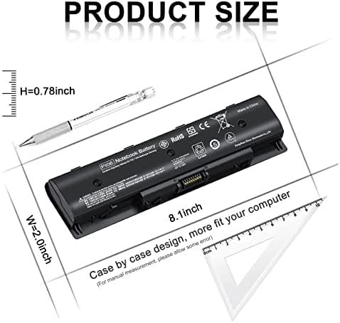 TSKYBEAR P106 PI06 PI09 P109 710416 001 710417 001 Notebook Battery Compatible with HP Envy Envy TouchSmart Pavilion Pavilion TouchSmart 14 15 17 Series Laptop Battery Hstnn Lb4N Hstnn Lb40 Hstnn Yb4N