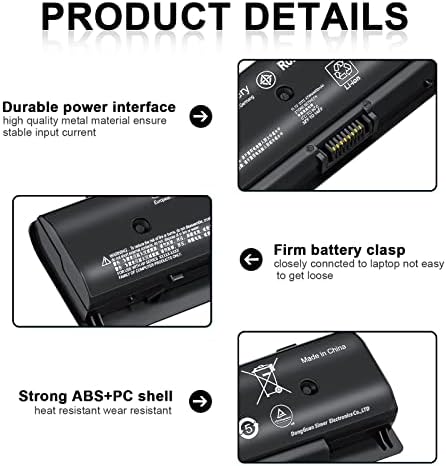 TSKYBEAR P106 PI06 PI09 P109 710416 001 710417 001 Notebook Battery Compatible with HP Envy Envy TouchSmart Pavilion Pavilion TouchSmart 14 15 17 Series Laptop Battery Hstnn Lb4N Hstnn Lb40 Hstnn Yb4N