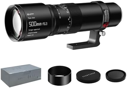 TTArtisan 500mm F6 3 Telephoto Lens for Nikon F Mount Full Frame Manual Focus Prime Supertelephoto Lens Df D5 D6 D850 D810A D810 D780 D750 D610