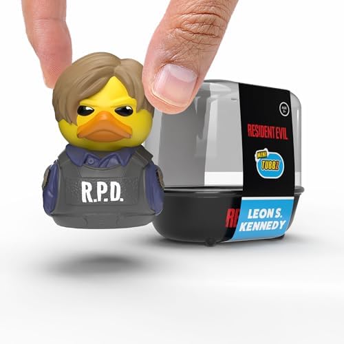 TUBBZ Mini  Resident Evil   Leon S Kennedy Cosplaying Rubber Duck Vinyl Figure
