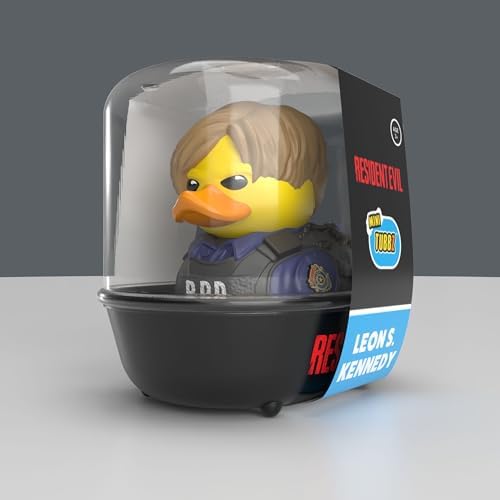 TUBBZ Mini  Resident Evil   Leon S Kennedy Cosplaying Rubber Duck Vinyl Figure