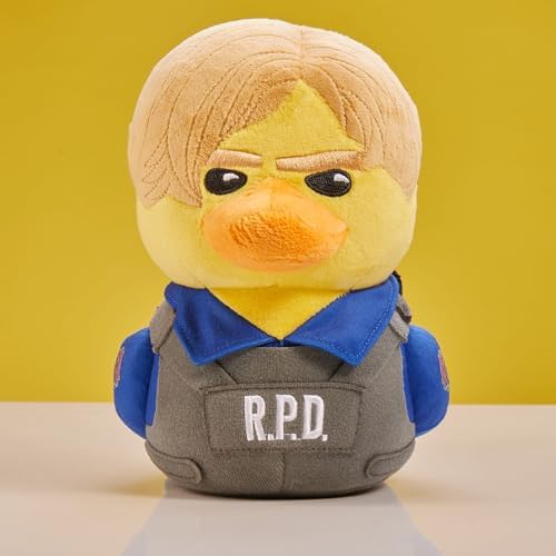 TUBBZ Plush  Leon Kennedy   Resident Evil Cosplaying Rubber Duck Soft Plush Collectible Toy