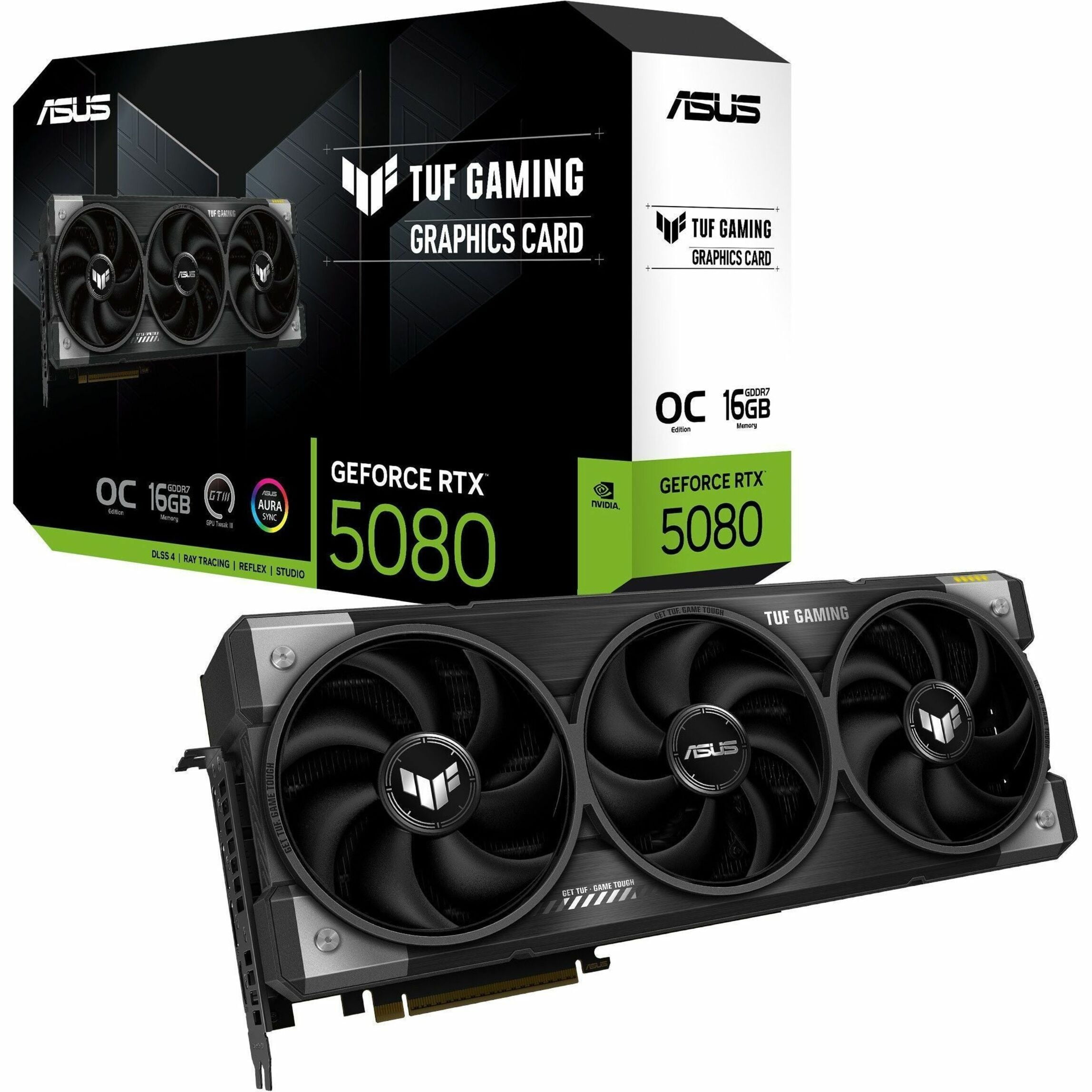 TUF NVIDIA GeForce RTX 5080 Graphic Card  16 GB GDDR7