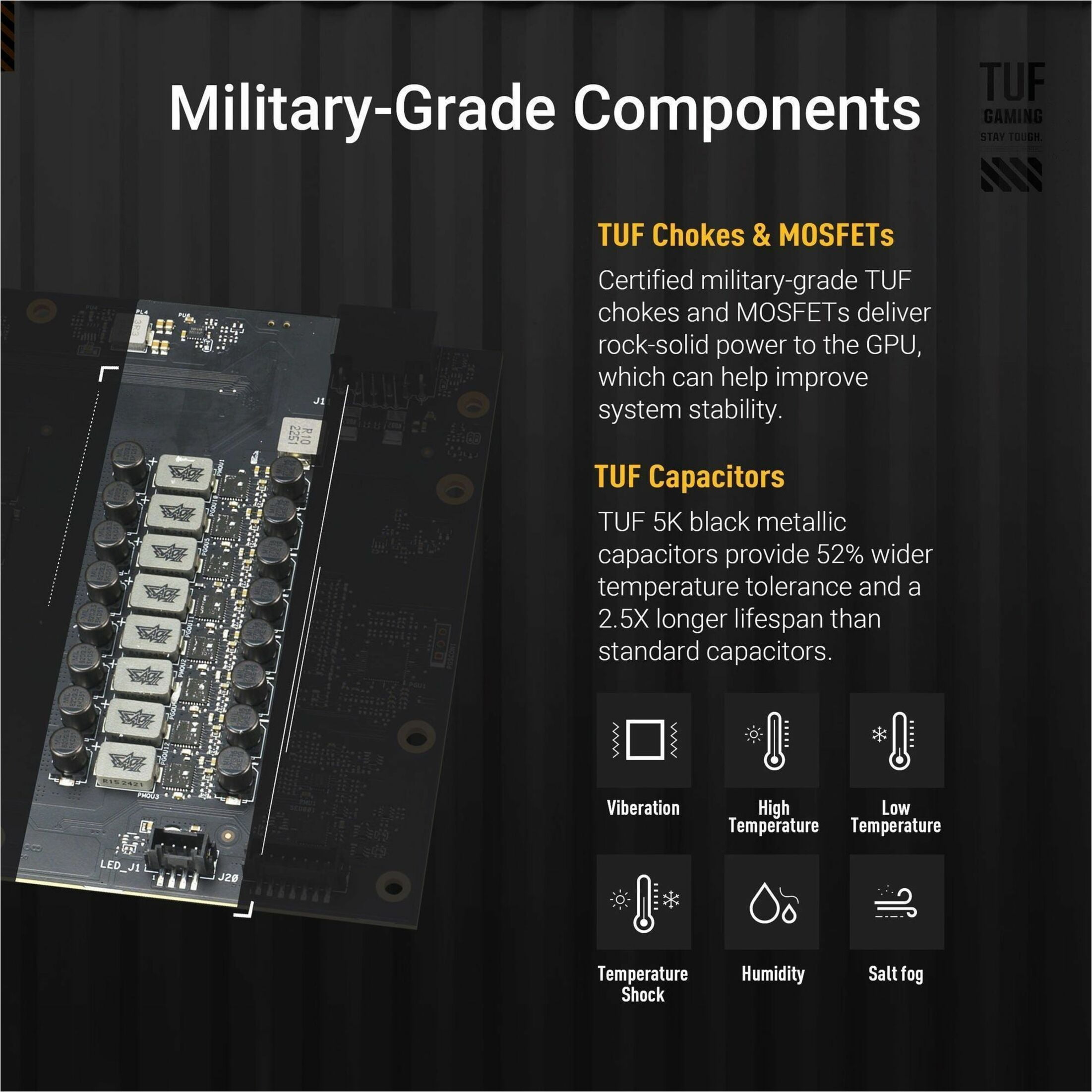 TUF NVIDIA GeForce RTX 5070 Ti Graphic Card   16 GB GDDR7   7680 x 4320   2 61 GHz Boost Clock   256 bit Bus Width   PCI Express 5 0 x16   DisplayPort   3 x DisplayPort   HDMI