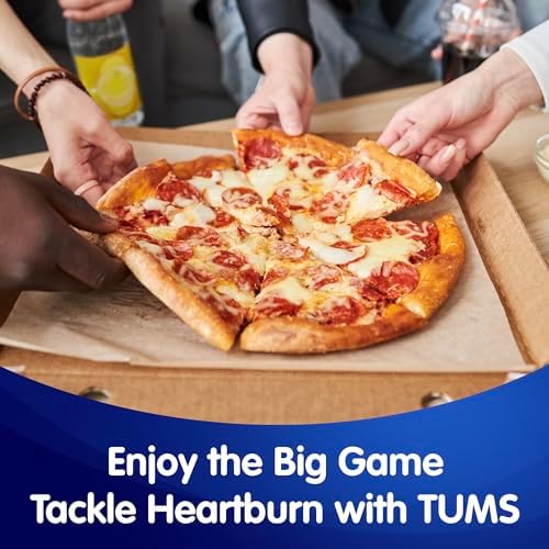 TUMS Chewy Bites Chewable Antacid Tablets for Ultra Strength Heartburn Relief  Great for a Summer BBQ  Mixed Fruit   200 Count