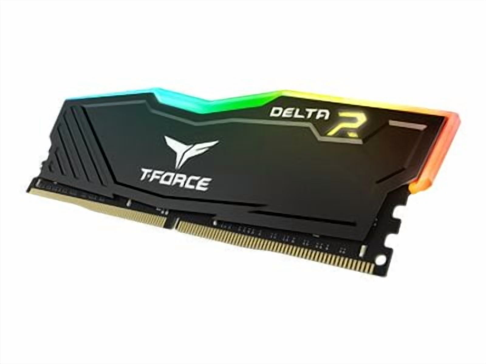 T Force DELTA RGB   DDR4   kit   32 GB  2 x 16 GB   DIMM 288 pin   3200 MT/s / PC4 25600   CL16   1 35 V   unbuffered   non ECC   black