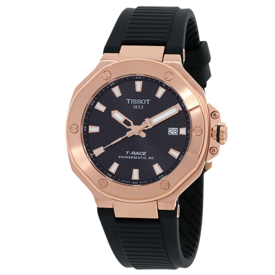 T Race Powermatic 80 Automatic Black Dial Men s Watch