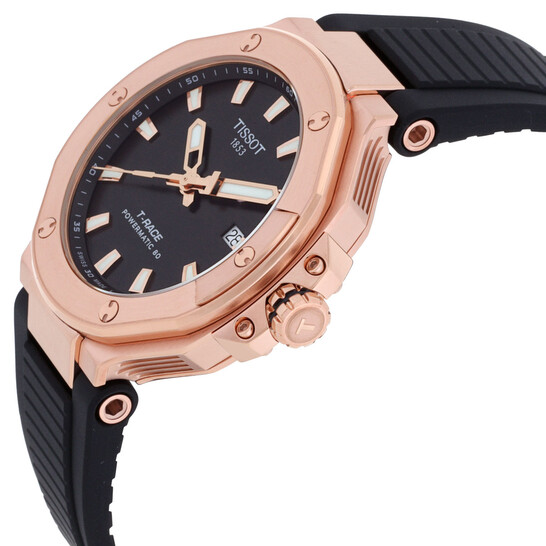 T Race Powermatic 80 Automatic Black Dial Men s Watch