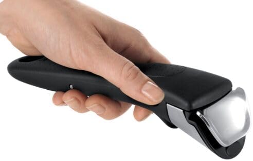 T fal Ingenio Expertise Non Stick Cookware Set 14 Piece  Induction Oven Broiler Safe 500F  Detachable/Removable Handle  Kitchen  Pots and Pans  RV  Camping  Fry Pans  Saucepans  Dishwasher Safe Black