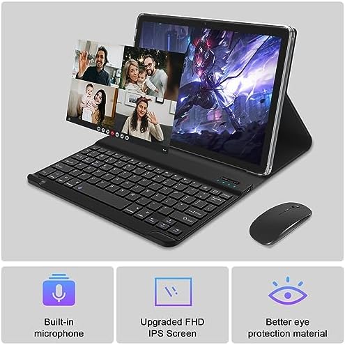 Tablet 10 1 Inch Android 13 Tablets 2025 Latest Android Tablets 128GB ROM 16GB RAM  8 8 Virtual   2 in 1 Tablet with Keyboard  Powerful Octa Core 13MP Camera  1TB TF Expandable  FHD WiFi Tableta PC