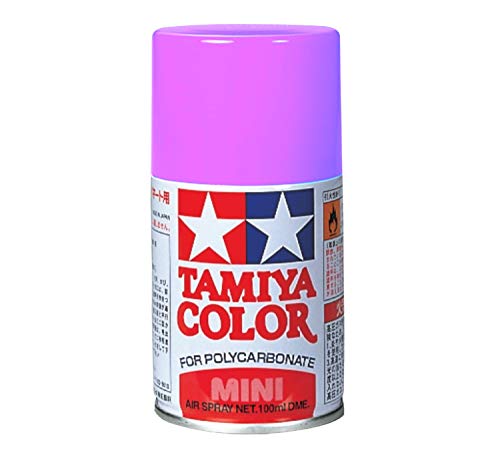 Tamiya Polycarbonate PS 50 Sparkling Pink Spray 100 ml TAM86050 Lacquer Primers & Paints