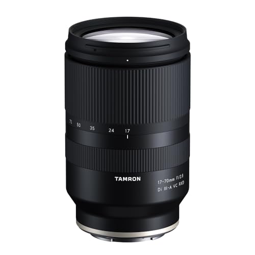 Tamron 17 70mm f/2 8 Di III A VC RXD Lens for Sony E APS C Mirrorless Cameras Black
