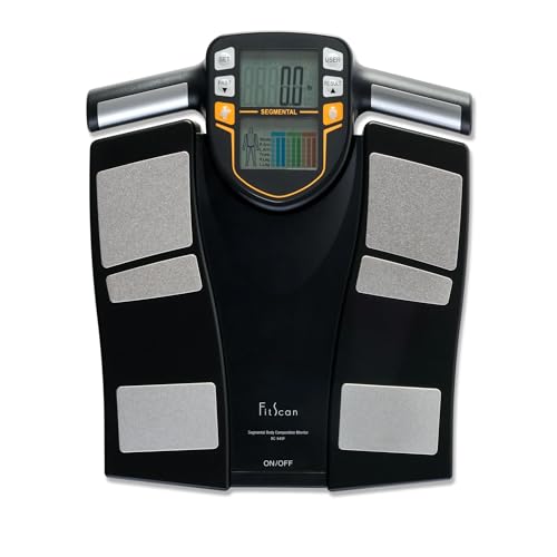 Tanita BC 545F FitScan Segmental Body Composition Monitor   20 Body Metrics Analyzer   Japan Technology   Auto Recognition for 5 Users   Measures Arms Legs Trunk Fat & Muscle