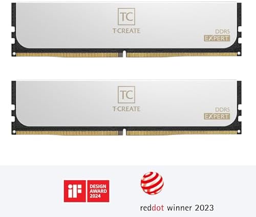 TeamGroup T Create Expert 48GB 2 X 24GB DDR5 6400 PC5 51200 CL32 Dual CHANN