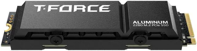Team Group T FORCE G70 PRO  Aluminum  M 2 2280 4TB PCIe 4 0 x4 with NVMe 1 4 TLC Internal Solid State Drive  SSD  TM8FFH004T0C128