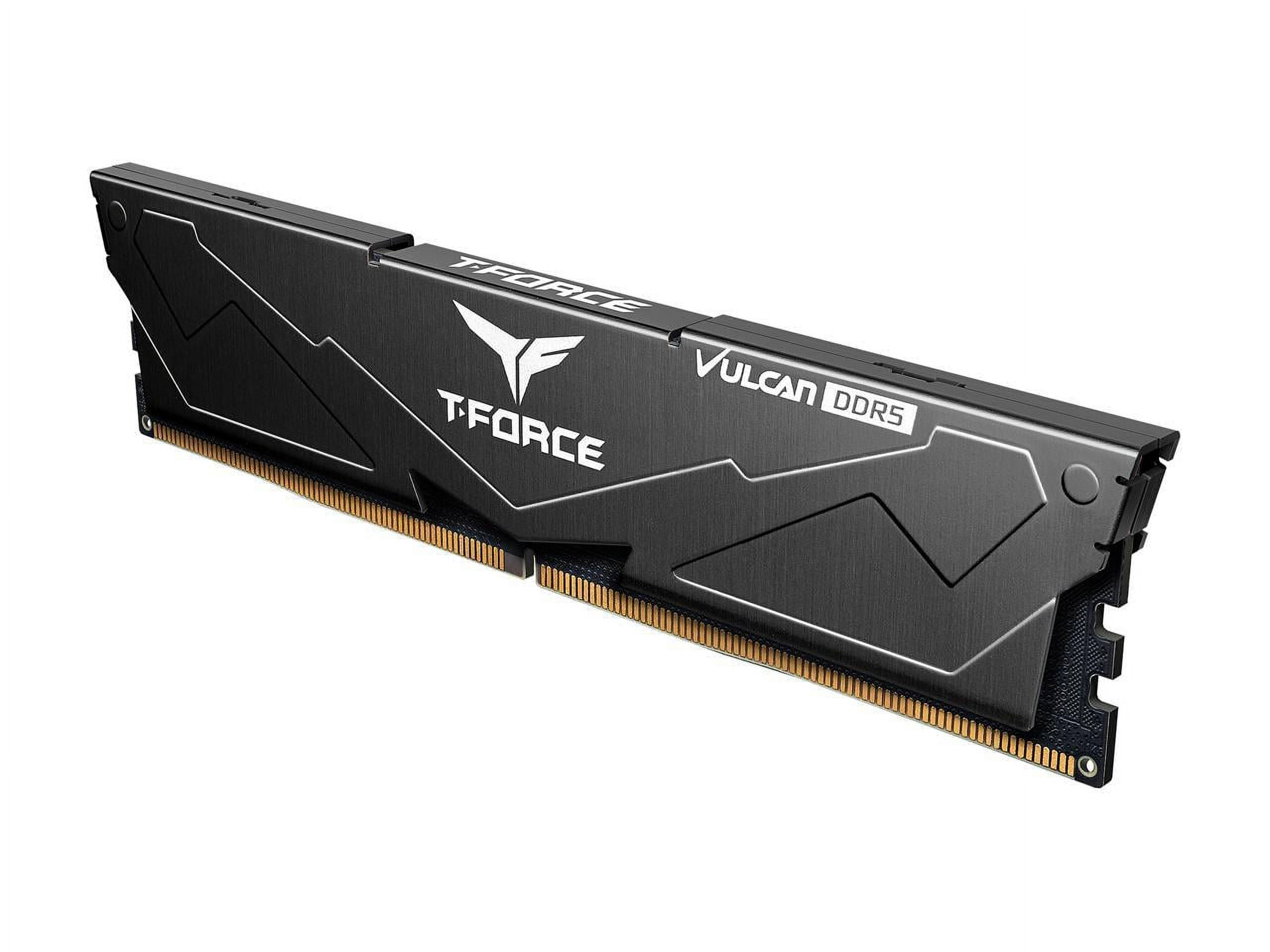 Team T-Force Vulcan 16GB (2 x 8GB) 288-Pin PC RAM DDR5 5200 (None Pzas 5 41600) Memoria de Escritorio Modelo FLBD516G5200HC40CDC01
