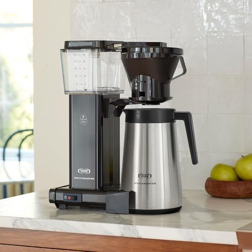 Technivorm Moccamaster 79112 KBT Coffee Brewer  40 oz  Polished Silver