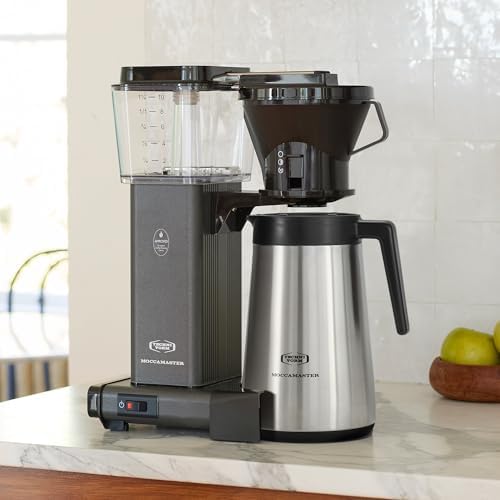Technivorm Moccamaster 79112 KBT Coffee Brewer  40 oz  Polished Silver