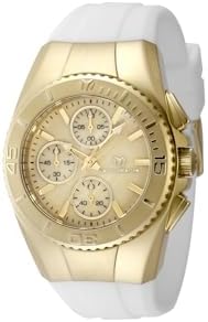 TechnoMarine Cruise Chronograph Quartz Gold Dial Unisex Watch TM 124035