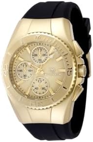 TechnoMarine Cruise Chronograph Quartz Gold Dial Unisex Watch TM 124035