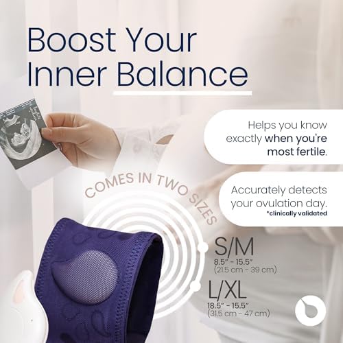 Tempdrop Wearable Ovulation Tracker   Basal Body Temperature Monitor to Help Get Pregnant   Sleep Sensor with App for Fertility  Hormone  Period & Cycle Tracking