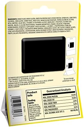 Tetra BettaMin - Bocados en forma de gusano, 0.98 onzas, dieta completa para bettas (paquete de 2)