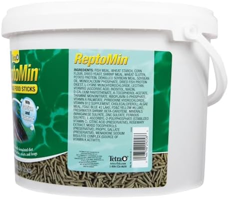 Tetra ReptoMin Floating Food Sticks  For Aquatic Turtles  Newts and Frogs  6 83 lbs