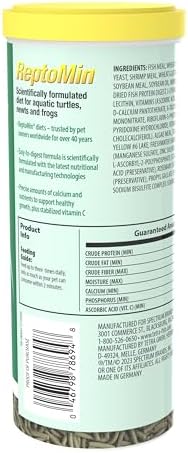 Tetra ReptoMin Floating Food Sticks  For Aquatic Turtles  Newts and Frogs  6 83 lbs