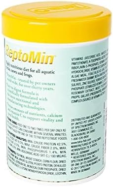 Tetra ReptoMin Floating Food Sticks  For Aquatic Turtles  Newts and Frogs  6 83 lbs