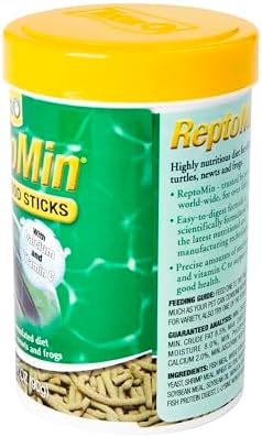 Tetra ReptoMin Floating Food Sticks  For Aquatic Turtles  Newts and Frogs  6 83 lbs