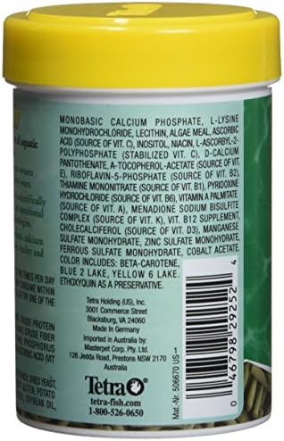 Tetra ReptoMin Floating Food Sticks  For Aquatic Turtles  Newts and Frogs  6 83 lbs