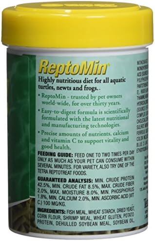 Tetra ReptoMin Floating Food Sticks  For Aquatic Turtles  Newts and Frogs  6 83 lbs
