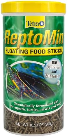 Tetra ReptoMin Floating Food Sticks  For Aquatic Turtles  Newts and Frogs  6 83 lbs