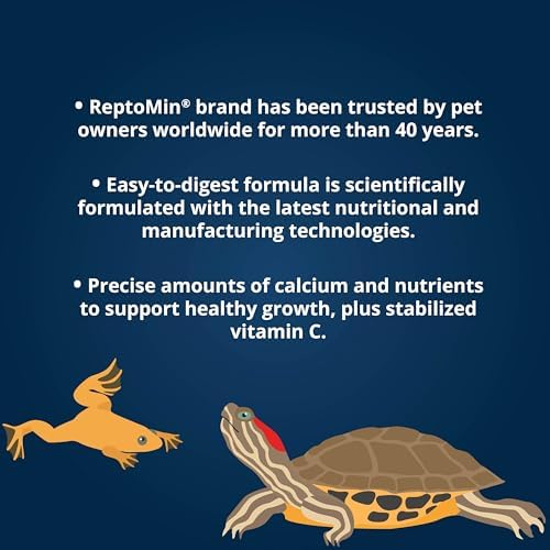 Tetra ReptoMin Floating Food Sticks  For Aquatic Turtles  Newts and Frogs  6 83 lbs