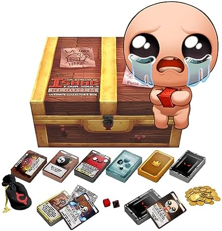 The Binding of Isaac  Four Souls  The Ultimate Collection   1 4 Players   Card Games for Game Night   20 60 Mins of Gameplay   Card Games for Teens and Adults Ages 13    English Version