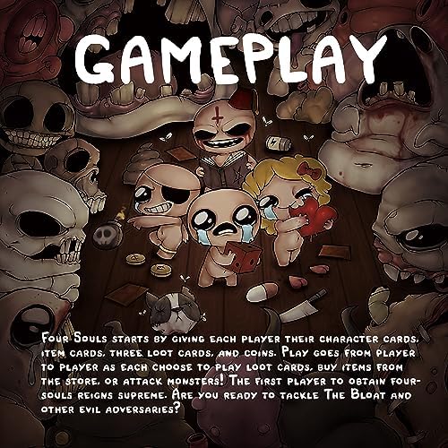 The Binding of Isaac  Four Souls  The Ultimate Collection   1 4 Players   Card Games for Game Night   20 60 Mins of Gameplay   Card Games for Teens and Adults Ages 13    English Version