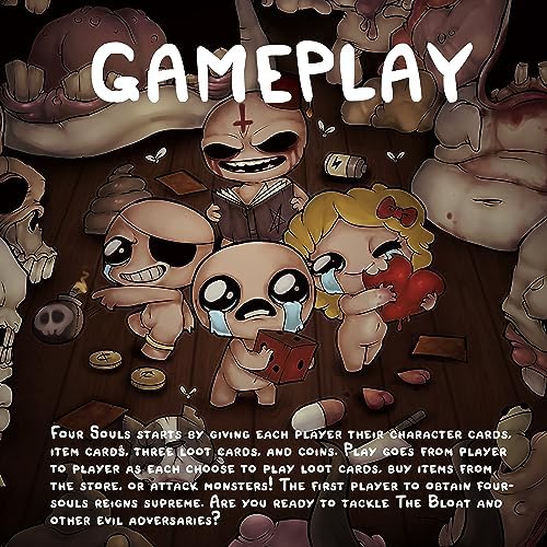 The Binding of Isaac  Four Souls  The Ultimate Collection   1 4 Players   Card Games for Game Night   20 60 Mins of Gameplay   Card Games for Teens and Adults Ages 13    English Version