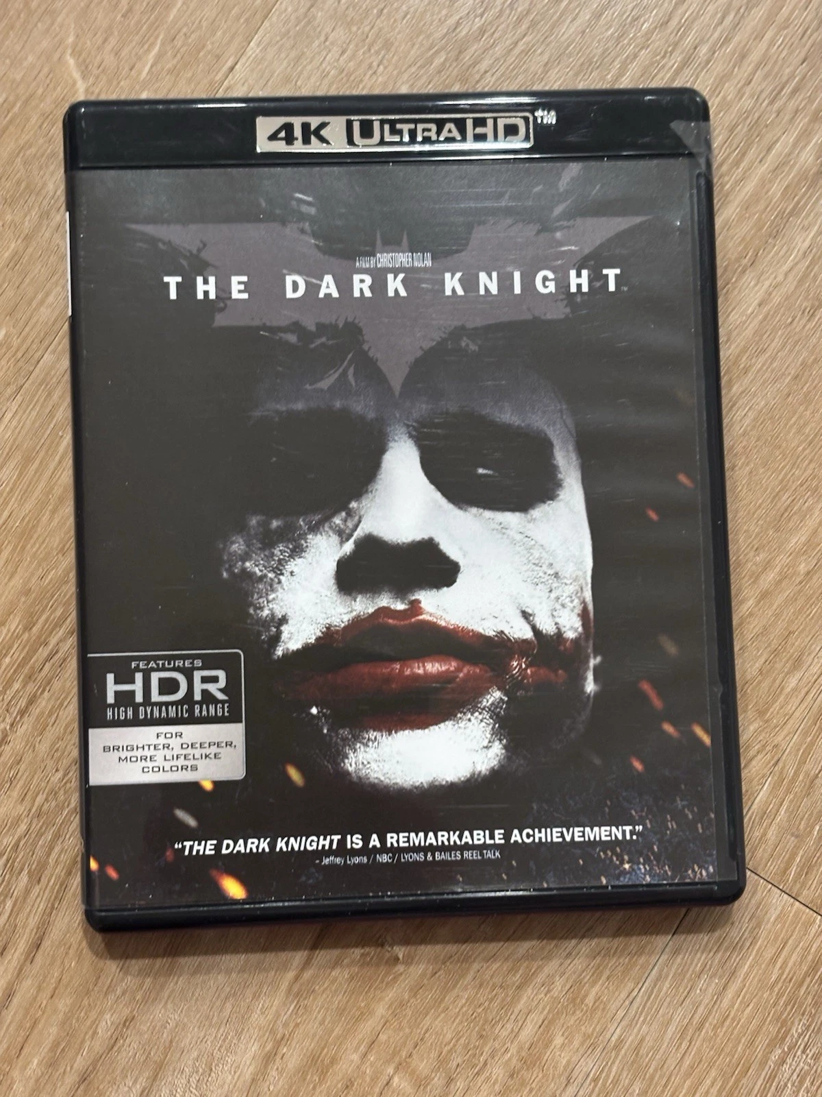 The Dark Knight  4k Ultra HD   Blu ray  2008  No Digital