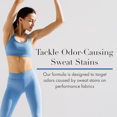 The Laundress Activewear Fabric Refresher Spray  8 Oz  Marine Fragrance  Bright  Energetic  Odor Freshener for Performance Gear  Towels  Tote Bags  Sneakers & Yoga Mats  48 Hours  Fragrance