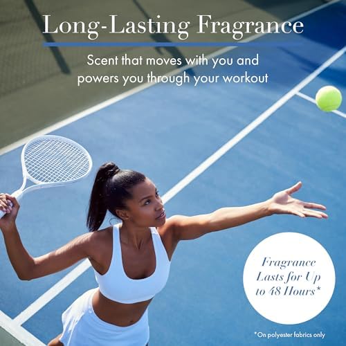 The Laundress Activewear Fabric Refresher Spray  8 Oz  Marine Fragrance  Bright  Energetic  Odor Freshener for Performance Gear  Towels  Tote Bags  Sneakers & Yoga Mats  48 Hours  Fragrance